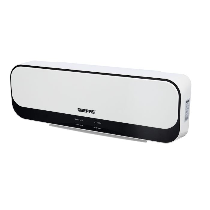 PTC Ceramic Wall Heater, LED Temperature Control, GWH28519 - 8 Hours Timer, 2000W Power, Remote Control, Temperature Control, Safety Thermal Cut-Out, Overheat Protection, 2 Years Warranty