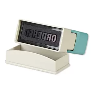 Artline X-Stamper "ORDERED" for Office Business Supplies, Ink Blue - ARXTCXB1531-1PC