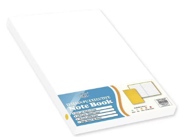 Fis Executive Soft Cover Notebook, Italian Pu Cover, Single Ruled, 96 Sheets With Gift Box, Yellow Color, A5 (148 X 210 Mm) - Fsnba5yl