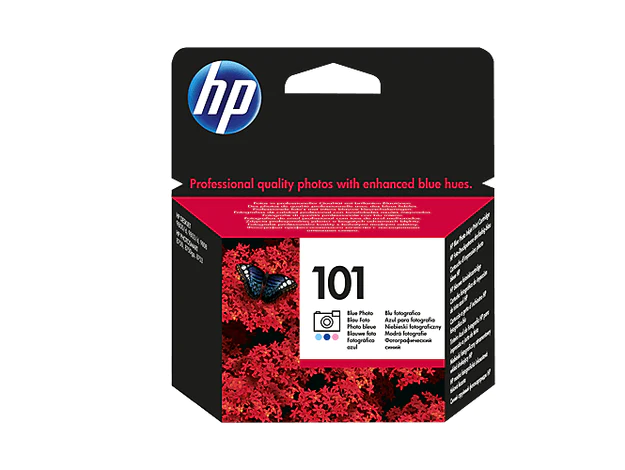 HP 101 Blue Photo Original Ink Cartridge (C9365AE)