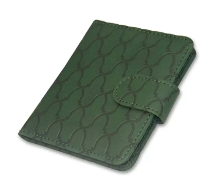FIS Green Polyurethane For Unisex - Card & ID Cases - FSNCEX16GRD1
