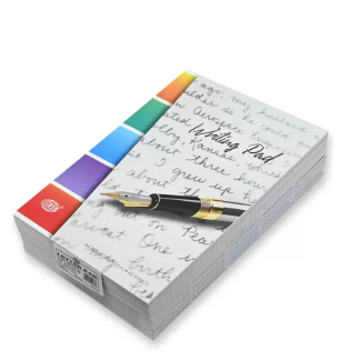 FIS Pack of 12 Writing Pad A4, 60 Sheets, Single Line -FSPDJA25-60