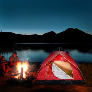 Royalford Season Tent 6 Person - Polyester - Red