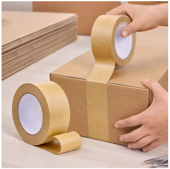 Kraft Paper Tapes | Eco-Friendly Packing Tape (48mm x 50 Yards)