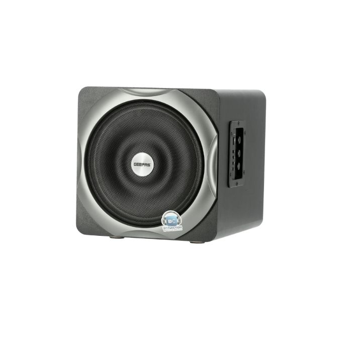 Geepas 2.1 Multimedia Speaker, 30000 Watts Powerful Sub-Woofer | USB, Bluetooth & Multiple-Devise, Multiple Devise Inputs (Pc, Ps4, Xbox, Tv, Smartphone, Tablet, Music Player)