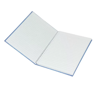 5-Piece Light Spiral Hard Cover Notebook, Single Ruled, (100 Sheets), A5 Size - LINBSA51601
