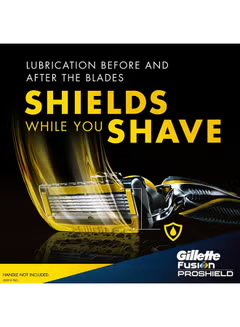 Fusion Proshield Razor Blade Refills, Count 4 Multicolour 24grams