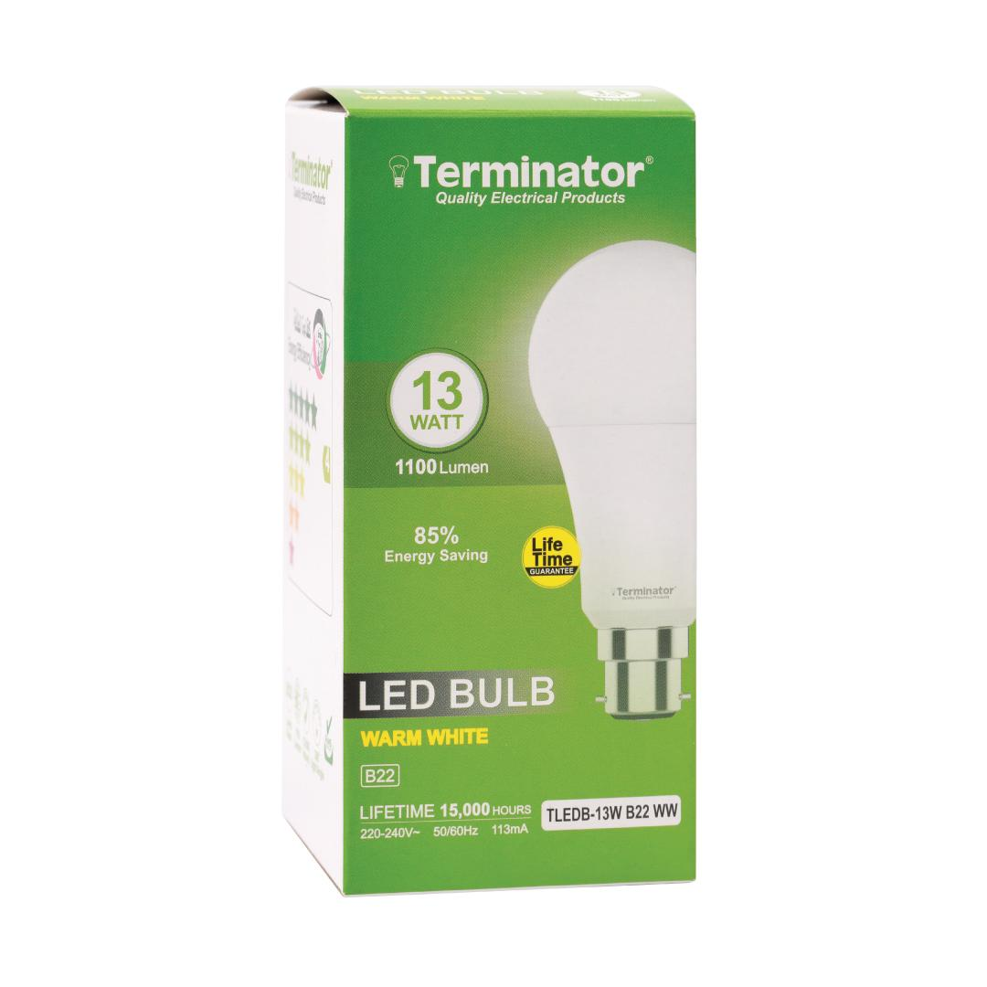 LED Bulb 13W Warm White B22