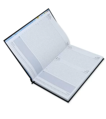 FIS A4 Diary 2023 Arabic/English (Saturday & Sunday Combined) Black - FSDI47AE23BK