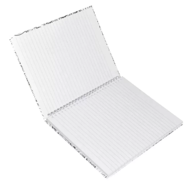 LIGHT Pack of 5 Spiral Hard Cover Notebook, Single Line, 9X7 Inches (22.86 X 20.32 CM) 100 Sheets -LINBS971701