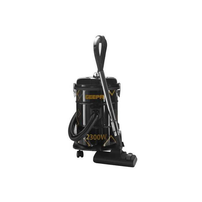Geepas GVC2598 Drum Vacuum Cleaner, 2300W