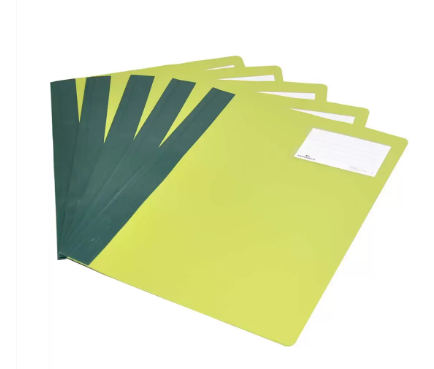 25-Piece Durable Boardroom File, A4 Size, Green Colour - DUPG2705-05