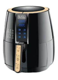 & Black Decker ,4 Liter Digital Air Fryer , 4 L 1500 W Af400-B5 ,Black