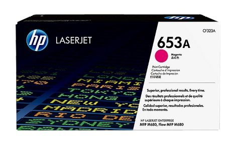 HP 653A Magenta Original LaserJet Toner Cartridge (CF323A)
