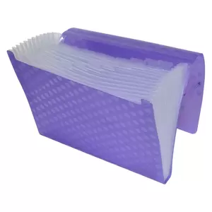 FIS Expanding Files 13 Pockets Purple Color, A4 (210 x 297 mm) Size - FSPG1302PU