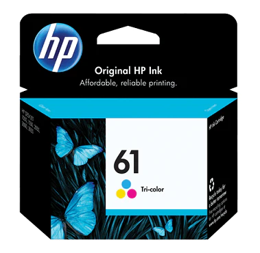 HP 61 Tri Color Ink Cartridge (CH562W)