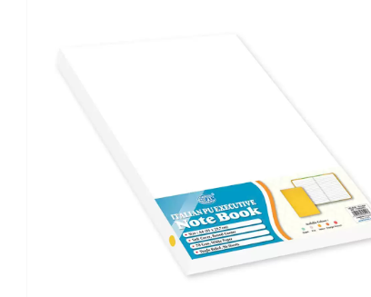 Fis Executive Soft Cover Notebook, Italian Pu Cover, Single Ruled, 96 Sheets With Gift Box, Yellow Color, A4 (210 X 297 Mm) - Fsnba4yl