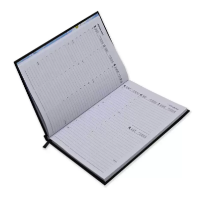 FIS A5 Diary 2023 (Arabic/English) (1-Week at a glance) Black - FSDI78AEN23BK