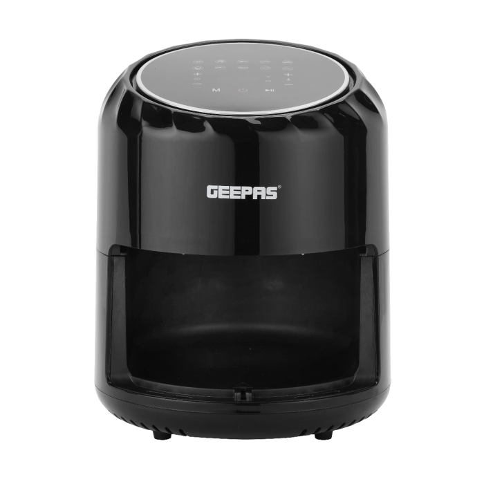 Geepas 1500 W Digital Air Fryer- GAF37512| 3.5 L Total Capacity And 2.6 L Non-Stick Basket| LED Display With Touch Screen,