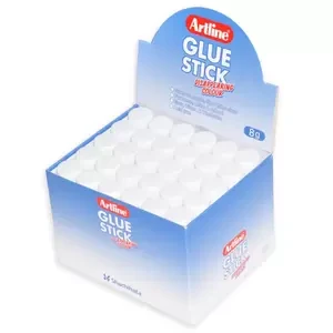 Artline Glue Stick 8g, Pack of 30 Pcs, White Color - ARGL8/30