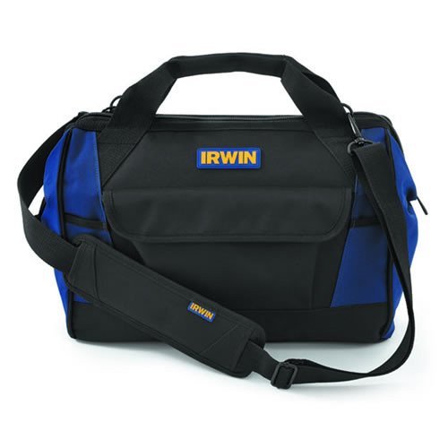 IRWIN 2017831 FOUNDATION BAG 400MM/16IN 400 X 250 X 300 MM, 600-DENIER WATER-RESISTANT MATERIAL