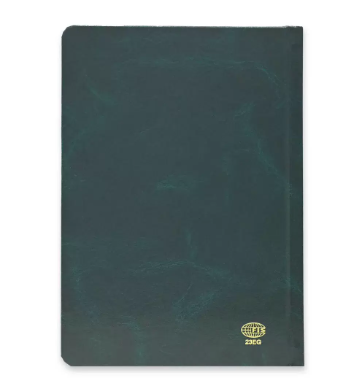 FIS Golden Diary 2024 (English) Green, A5 - FSDI23EG24GR