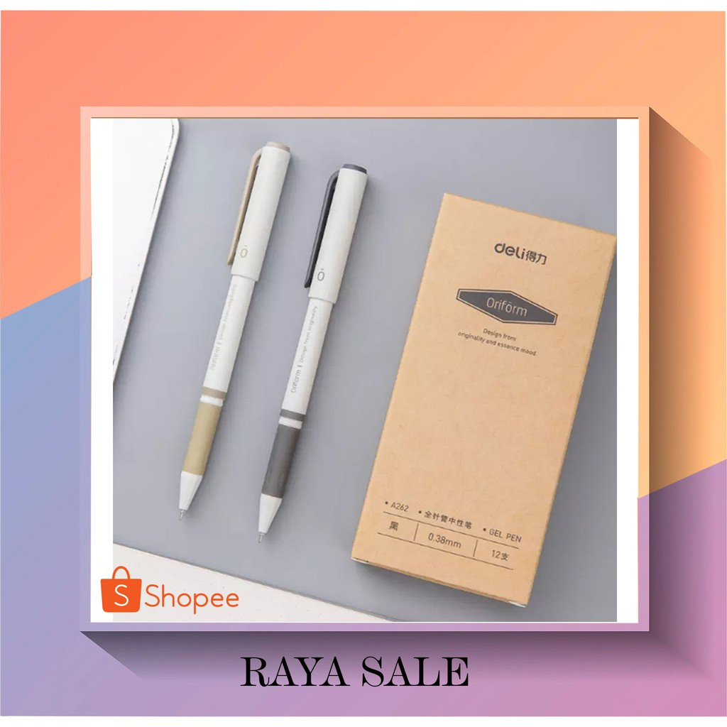 Share:  0 Product Information Section deLi A261 Gel Pens 0.5mm