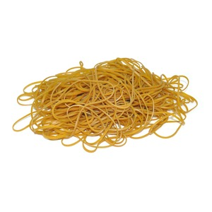 10 Boxes FIS Pure Rubber Bands, Size 19 Yellow - FSRB19