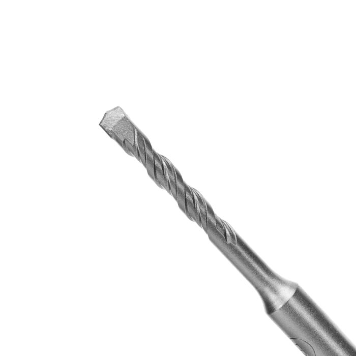 Geepas Chisel Bit Round 6mm - 110mm Long, Perfect For Compacting, Grooving, Cutting & More | 50mm Long Working | Compatible For Drill, Rotary Hammers, And Impact Hammer | Ideal For Plumbers, DIYers, C
