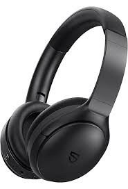 Porodo Soundtec Deep Sound Wireless Over-Ear Headphone - Black