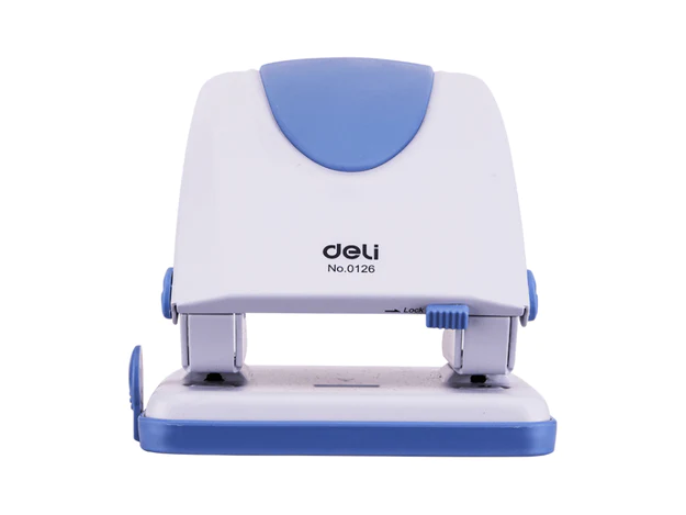 DELI 2 Holes Puncher E0126, 35 Sheets Capacity, Assorted Colours