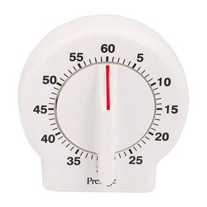 Prestige Magnetic Mechanical Timer - Plastic - White