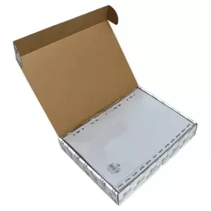 Pack of 25 Pieces A4 PP Divider Grey