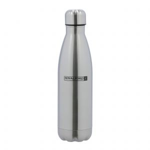 Royalford 750Ml Vacuum Bottle Water Bottle - Stainless Steel - Silver