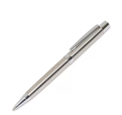 FIS Ballpoint Pen 0.7 mm, Body Color Silver, Black Color Ink - FSBP-62BK