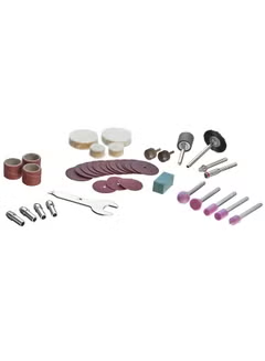 Cordless Multifunctional, Rotary Tool, With 39-Pieces 7.2V 1.5Ah With Attachment For Cutting Pet Claws Grinding Polishing, In Kit Box BCRT8IPETK-XJ, Grey/White