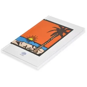 5-Piece FIS Hard Cover Notebook Single Line A5, 100-Sheets - FSNBA51901