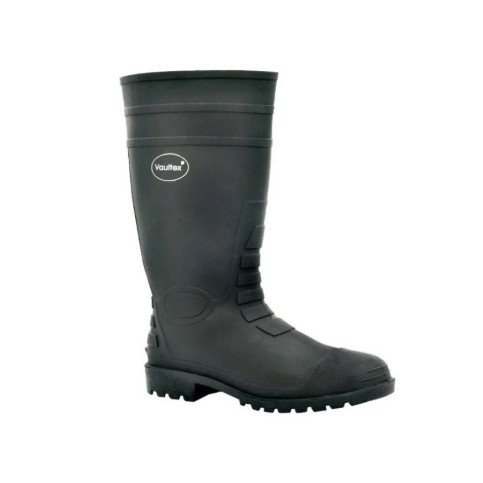 Vaultex RBT Safety Gumboots With Steel Toe - Black
