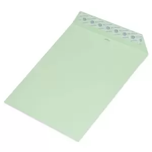 FIS Pack of 50 Pastel Color Envelopes, 80 GSM, Peel & Seal, Size C5(229 X 162mm), Color Pastel Green