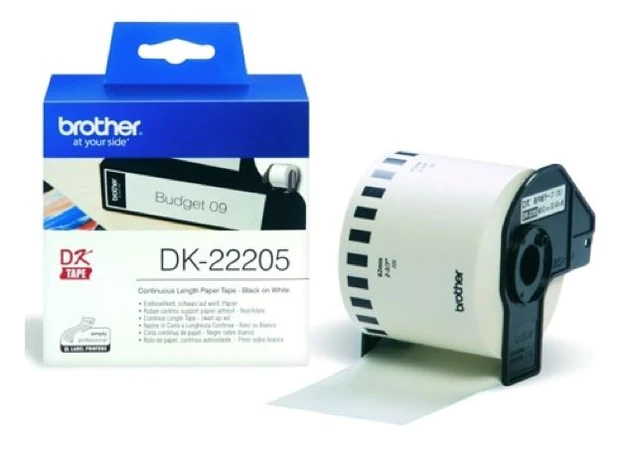 Brother DK-22205 Continuous Labels, 6.2 cm x 30.5 m