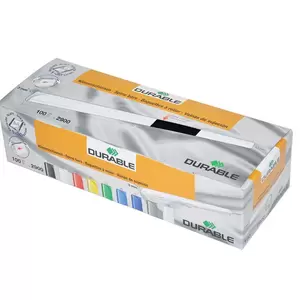 100-Piece Durable Spine Binding Bar, Black Colour - DUPG2900-01