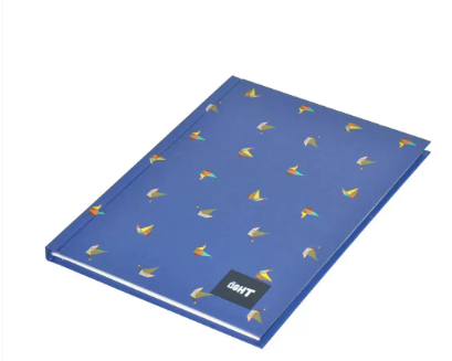 5-Piece Light Hard Cover Notebook, Single Ruled, (100 Sheets), A5 Size - LINBA51609