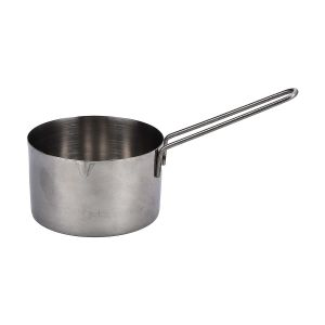 Royalford 4pcs Kitchen Measuring Spoon Set - Stainless Steel - Silver - 60Ml, 80Ml, 125Ml, 250Ml