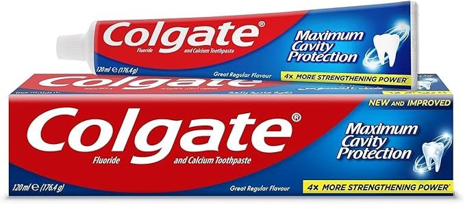 Colgate Maximum Cavity Protection 120ml (4 Pcs of Pack)
