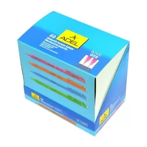 Adel Mechanical Pencil 0.7mm, 93, Pack of 60 Pcs - ALMP4012093000