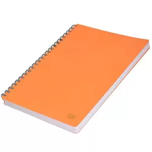 FIS 5 Subject University Books, 200 Sheets, A4 Size, Micro Perforated Pages, Orange Colour - FSUB5SPPSA