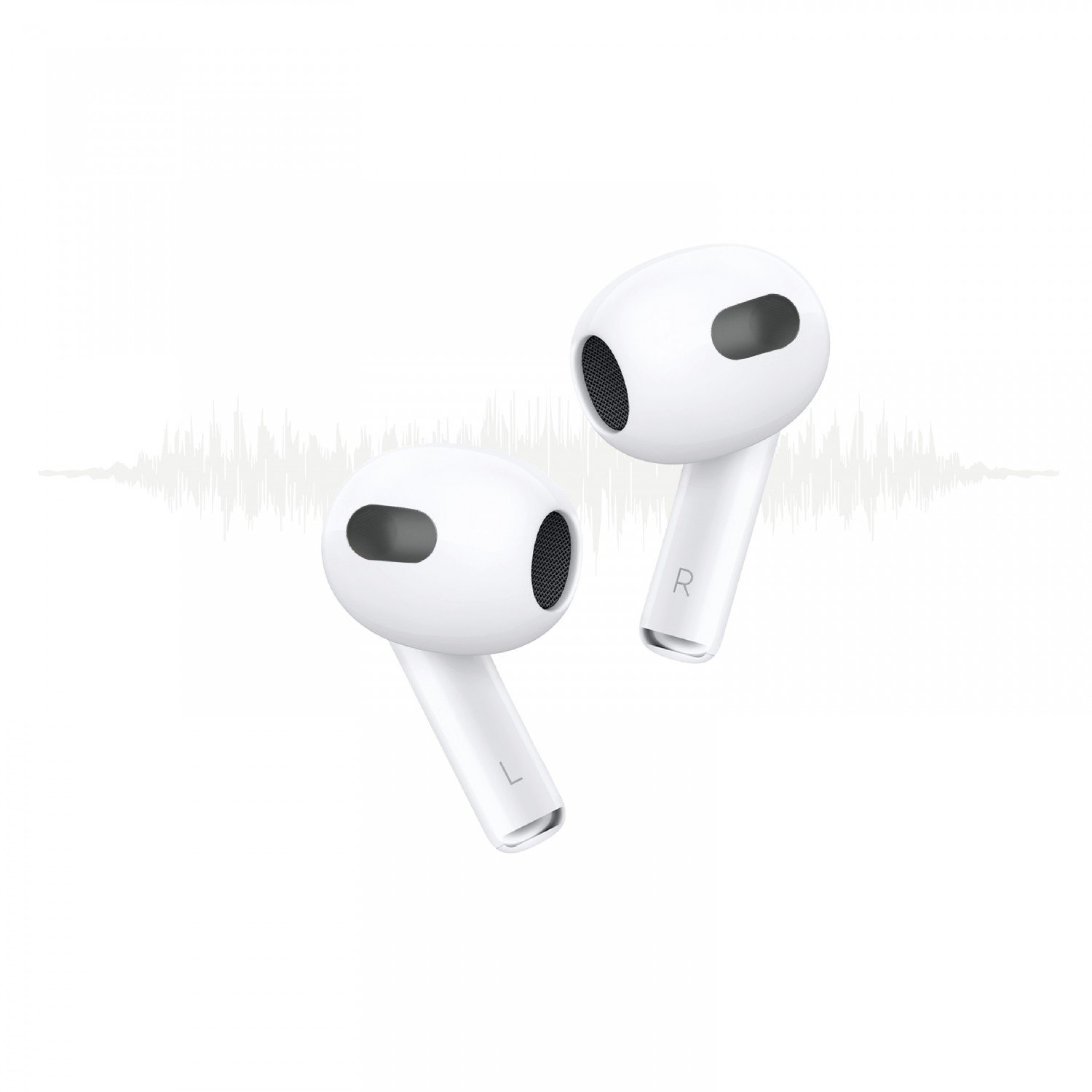 Green True Wireless Green Buds 3 with Built-In Microphone & Charging Base - White