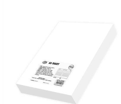 FIS 2023 Diary A5 Italian PU English with Magnetic Loop, Dark Brown - FSDI85E23DBR