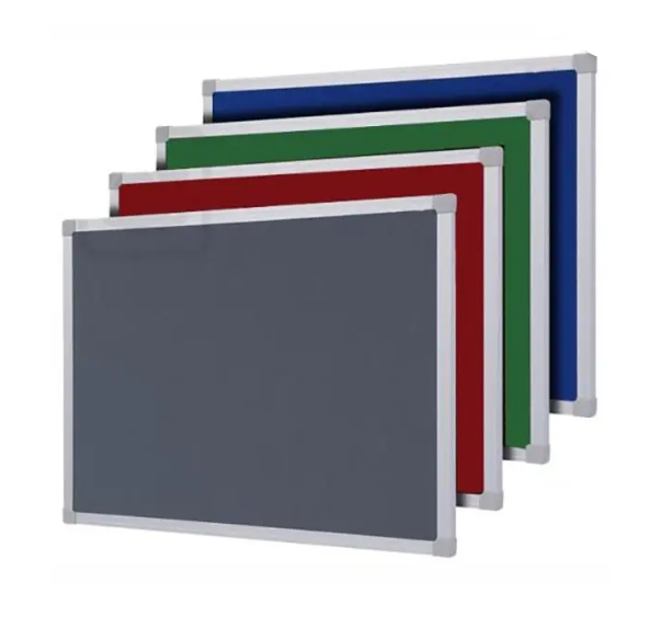 Fabric Felt Notice Pin Board 60cm x 90cm