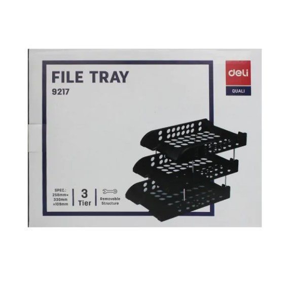 Deli Paper E9217 Document Tray 3 Stage